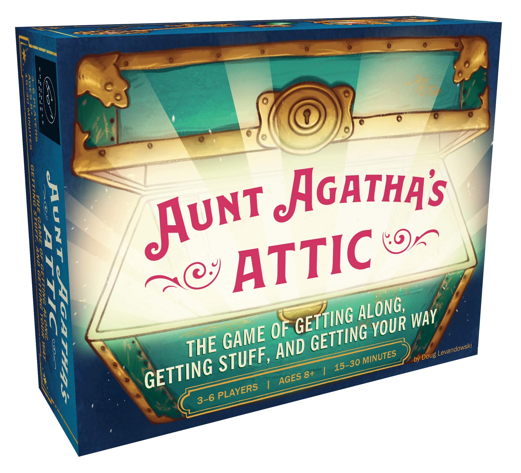 Aunt Agatha's Attic (Fun & Fast Family Card Game, Quick & Easy Negotiation & Set Collection Game)