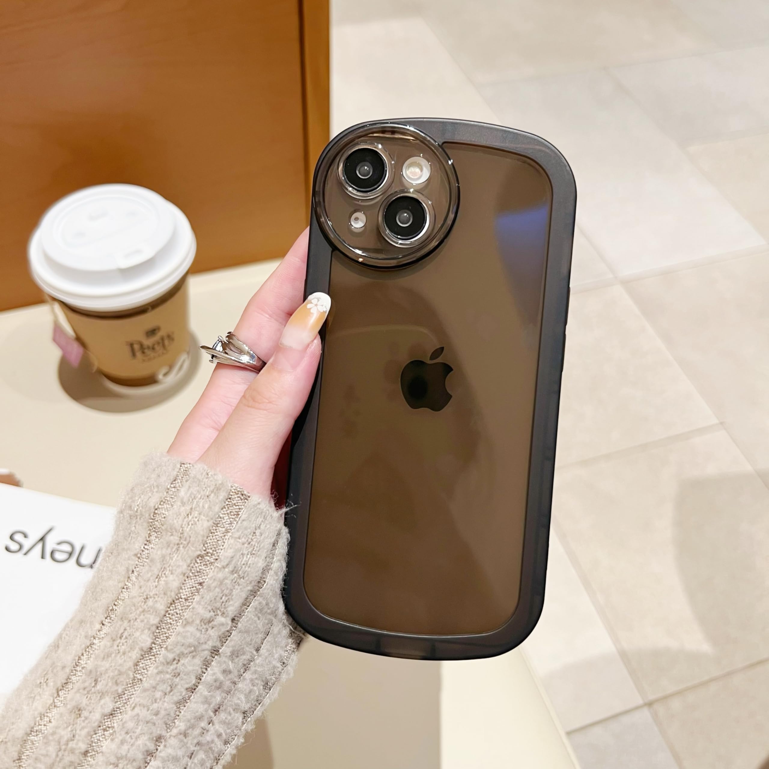 Amazon.co.jp: iphone7/8/Se ケース 韓国 可愛い おしゃれ シンプル 