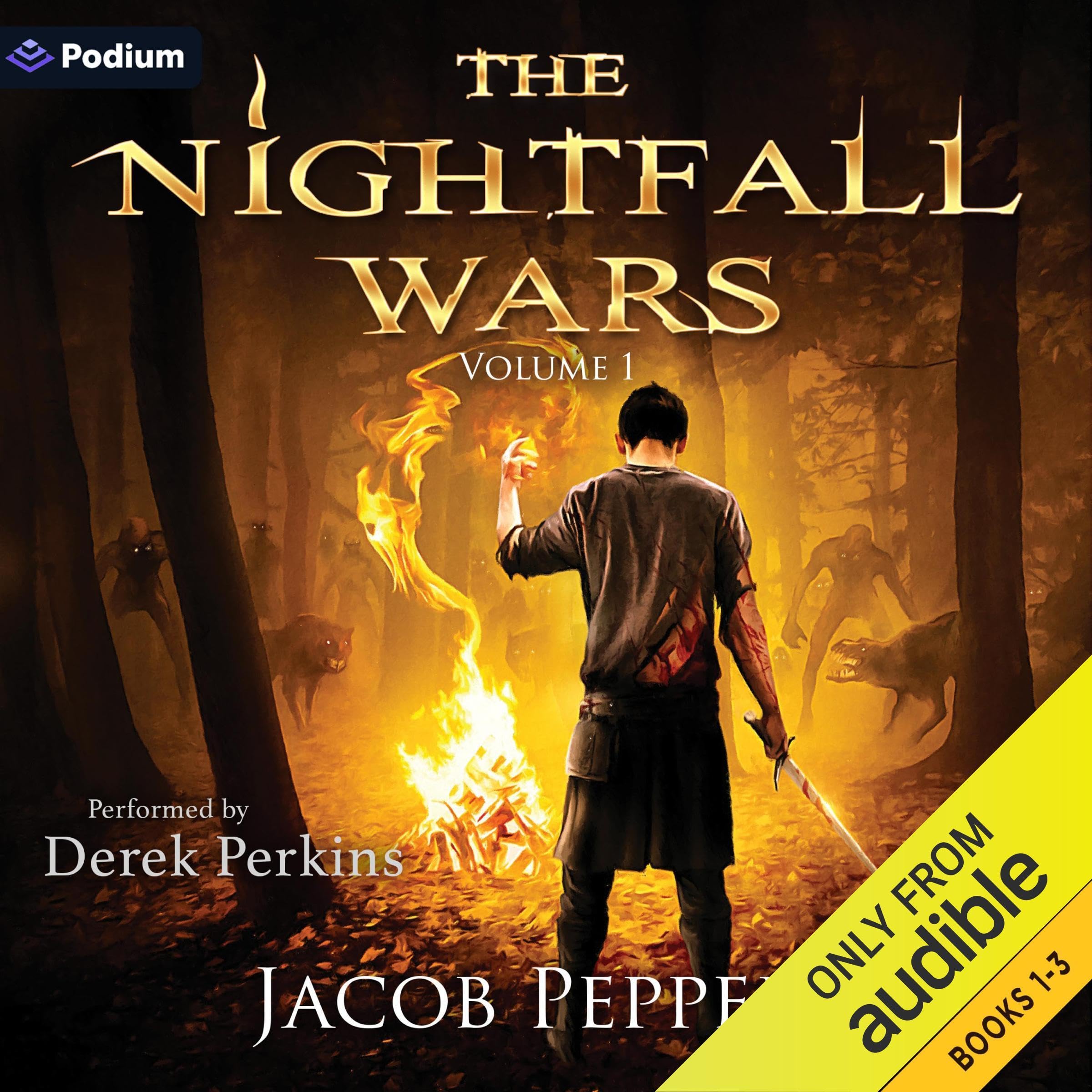 Cover art for The Nightfall Wars: Volume 1