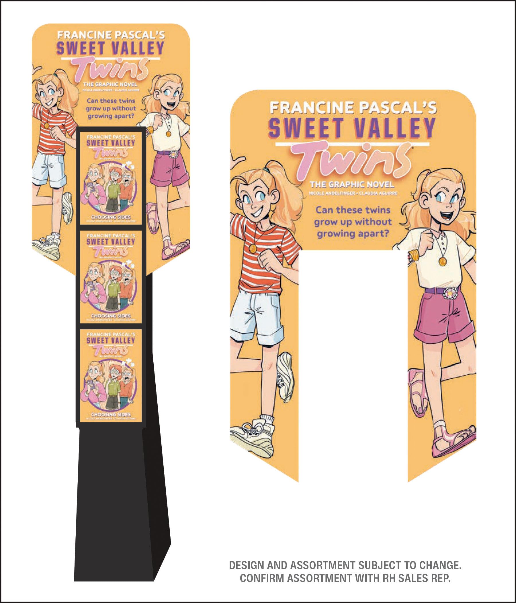 Sweet Valley Twins: Choosing Sides 9-Copy Floor Di