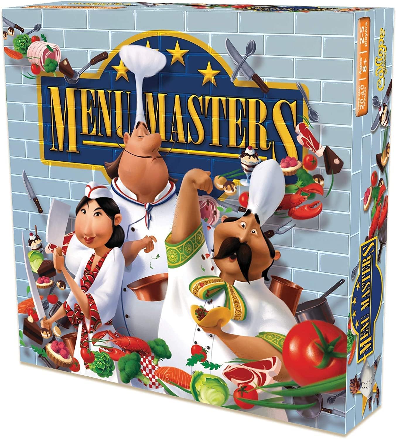 Games Workshop Menu Masters Board Game for 2-5 Players Ages 8+