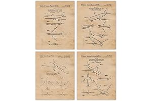 Vintage Aviation Patent Prints