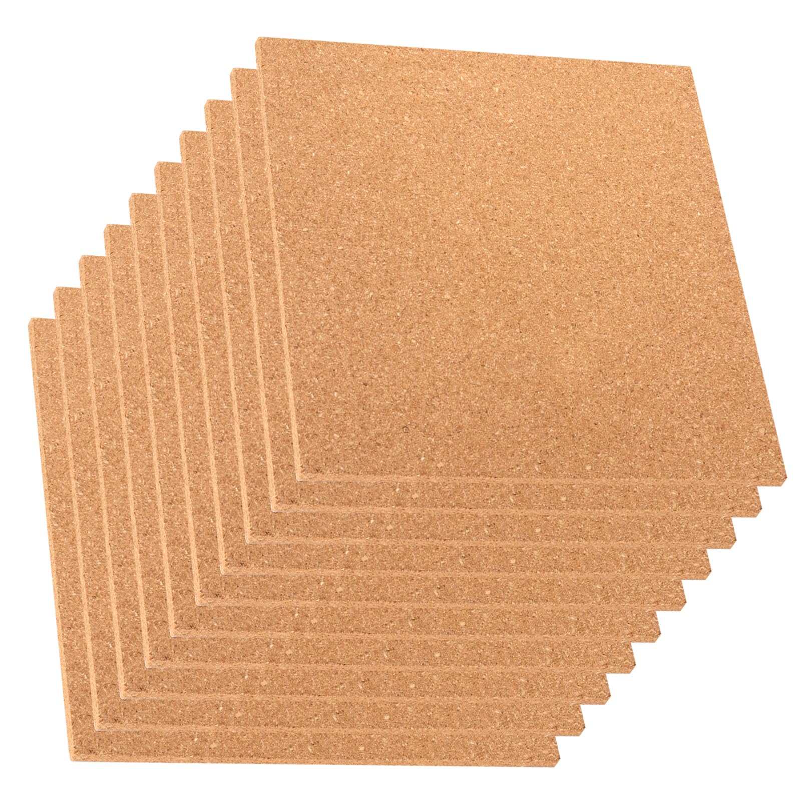 Placas de Corcho Autoadhesivas 30x30 cm 6 mm - Tablero de Corcho para Pared, Tablón de Anuncios