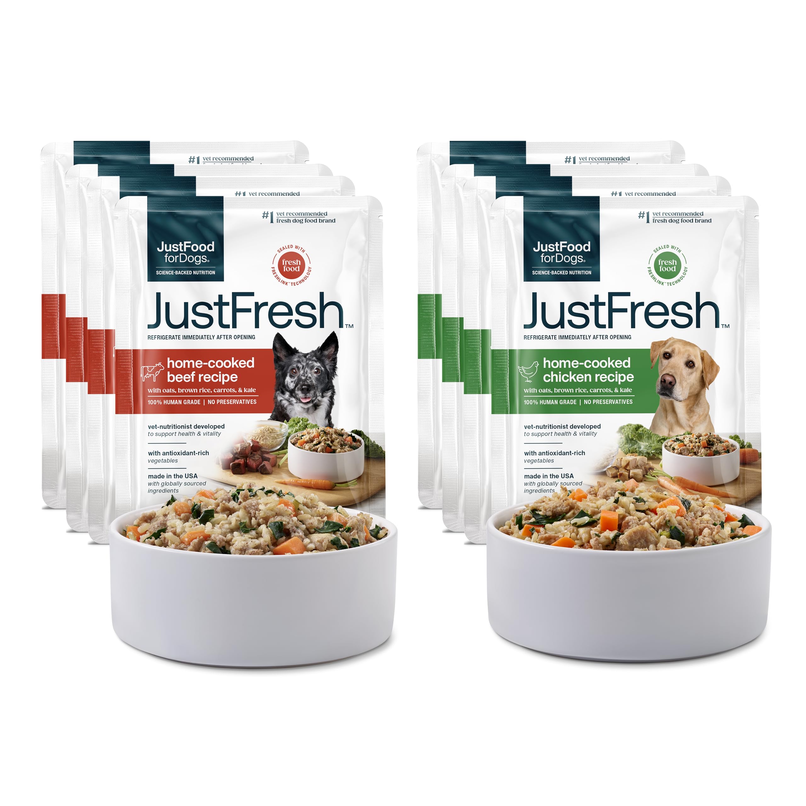 JustFoodForDogs JustFresh Beef & Chicken Variety