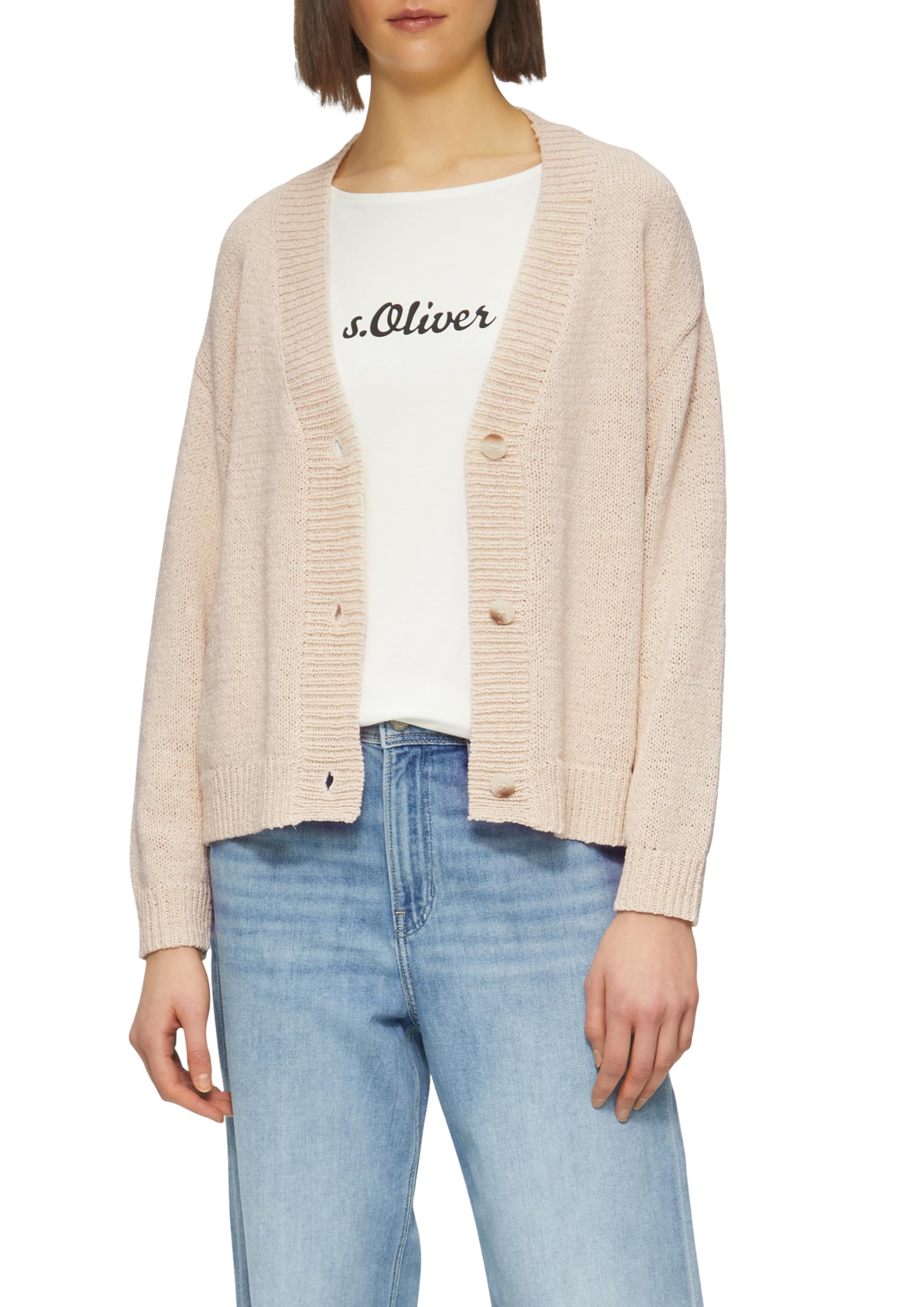 s.Oliver Damen 2161761 Cardigan (1er Pack)