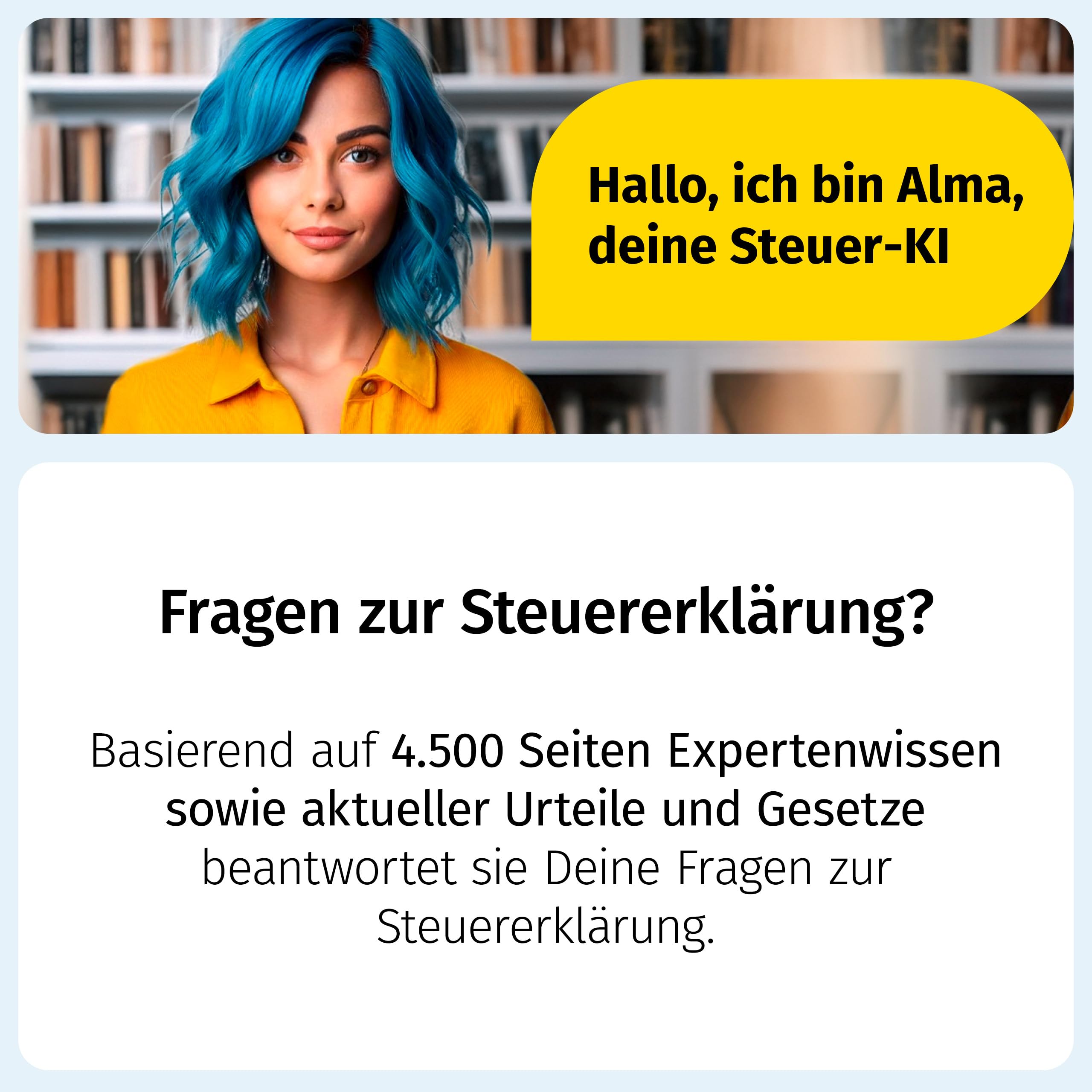 SteuerSparErklärung 2026 I Einfache Steuererklärung für das Steuerjahr 2025 mit ELSTER & Datenimport | Inkl. 3 Abgaben & digitaler Steuer-KI Alma | Für Windows & Mac I Aktivierungscode per Email