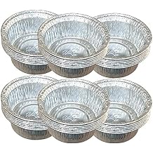 Aluminum Foil Ashtray, Tin Foil Ash Steel, Disposable Metal Ashtray, 100 Pieces,small,S