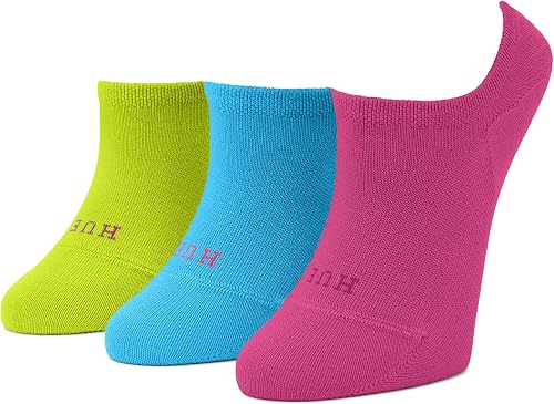 HUE Women's 3 Pair Pack of Slide-Resistant Sneaker Inserts, Odor-Free, Dry Wicki