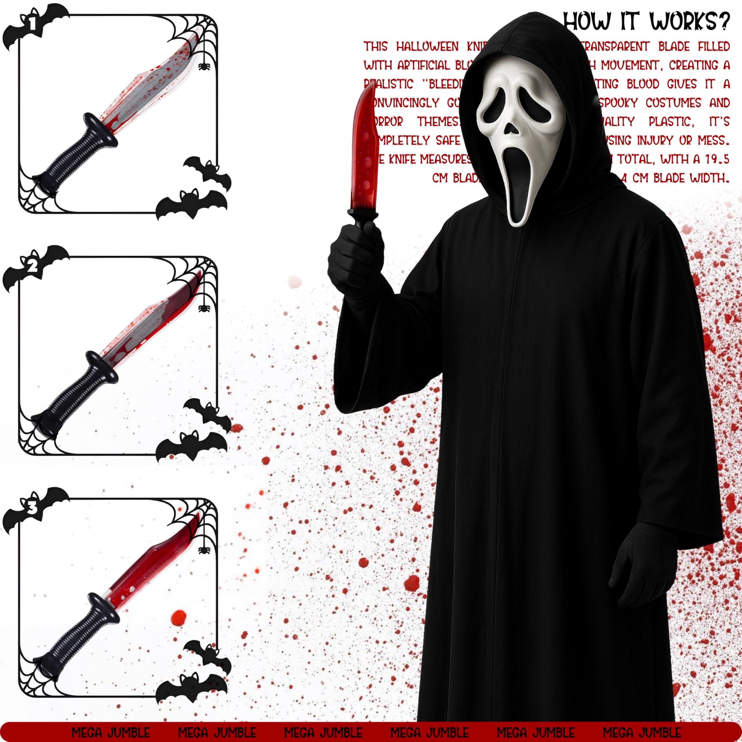 Accessoires De Costumes D'Halloween Bandeau Horreur FONGWAN Article De Fete Decorations A