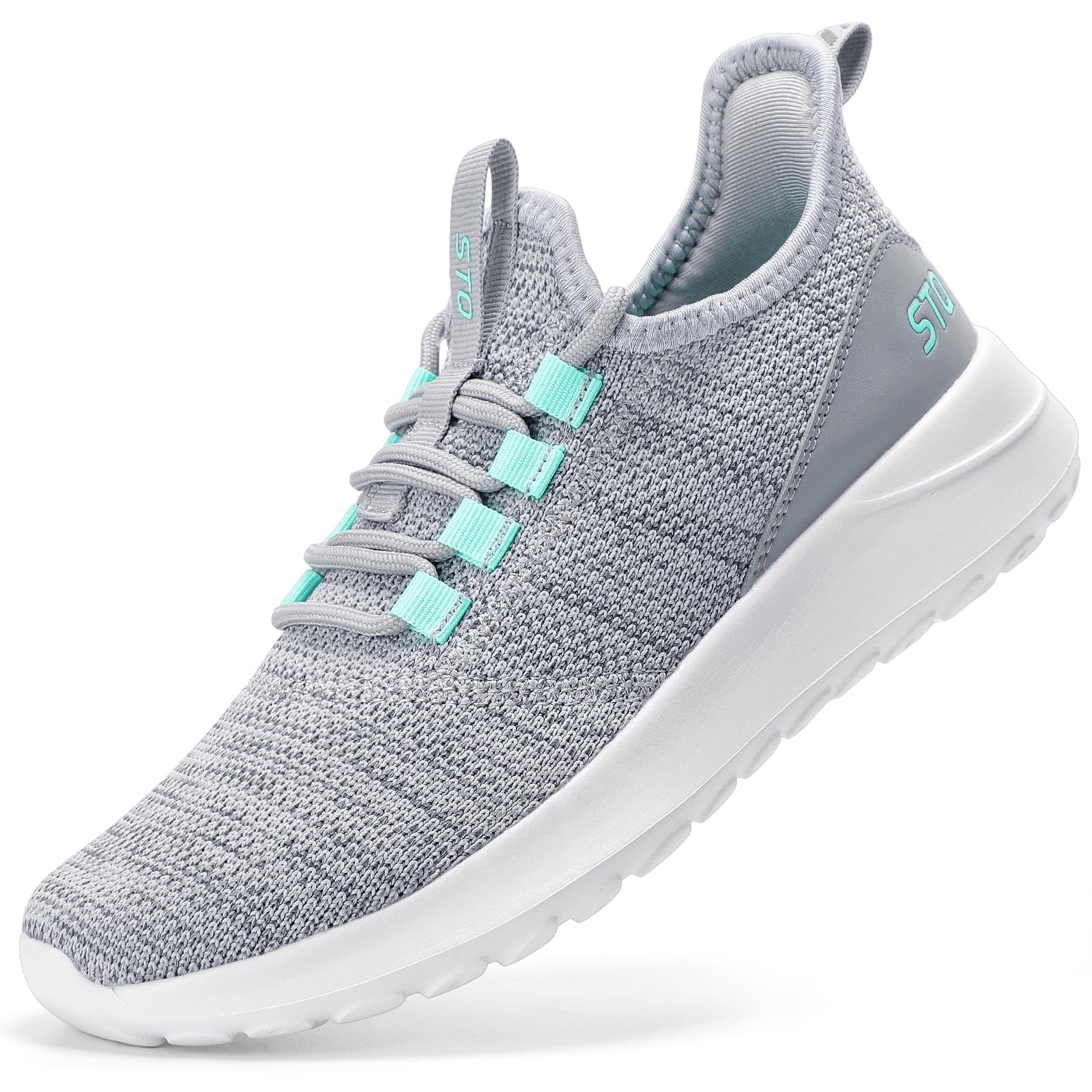 STQ Womens Slip On Sneakers Tennis Walking Orthopedic Shoes Breathable Athletic Gym Workout Cross Training Sneakers