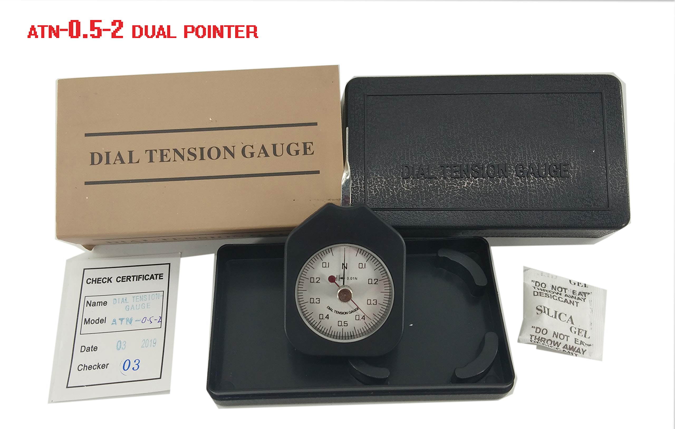 Buy VTSYIQI ATN0.52 Dial Tension Gauge tensionmeter Double/Single