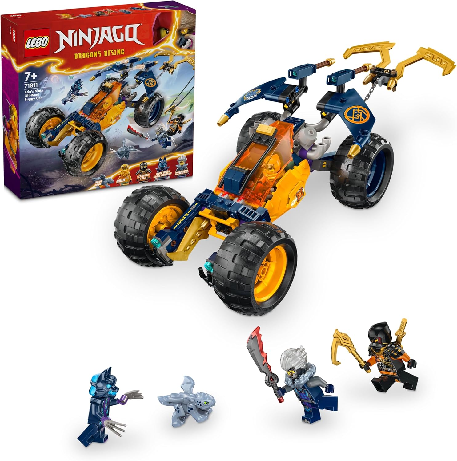 LEGO Ninjago Arins Ninja Terrain Buggy Set 71811