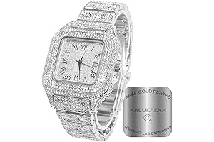 Men's Iced Out Diamond Watch - The King