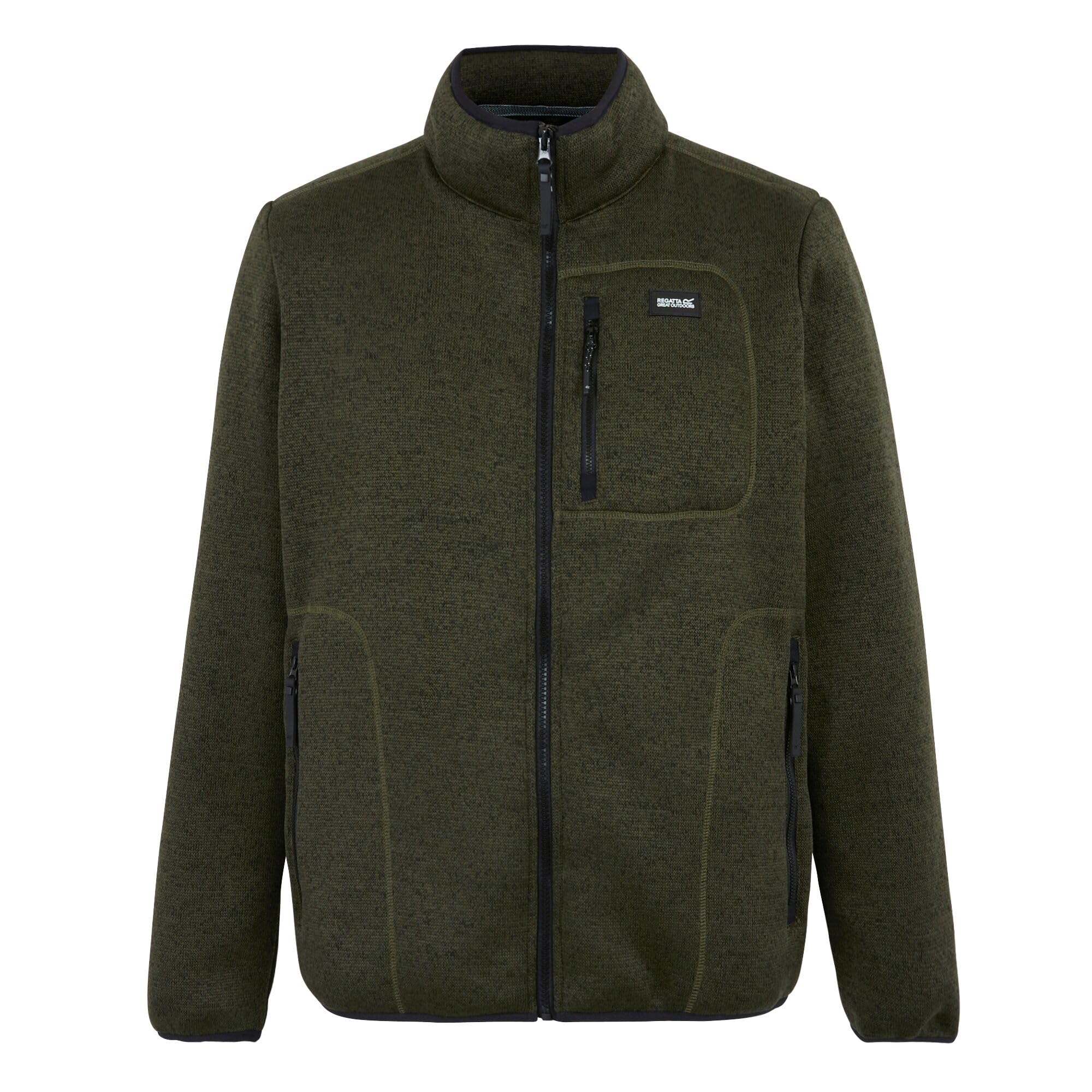 Regatta Mens Barlee Full Zip Teddy Fleece Warm Durable Outdoor Hiking Winter Jacket
