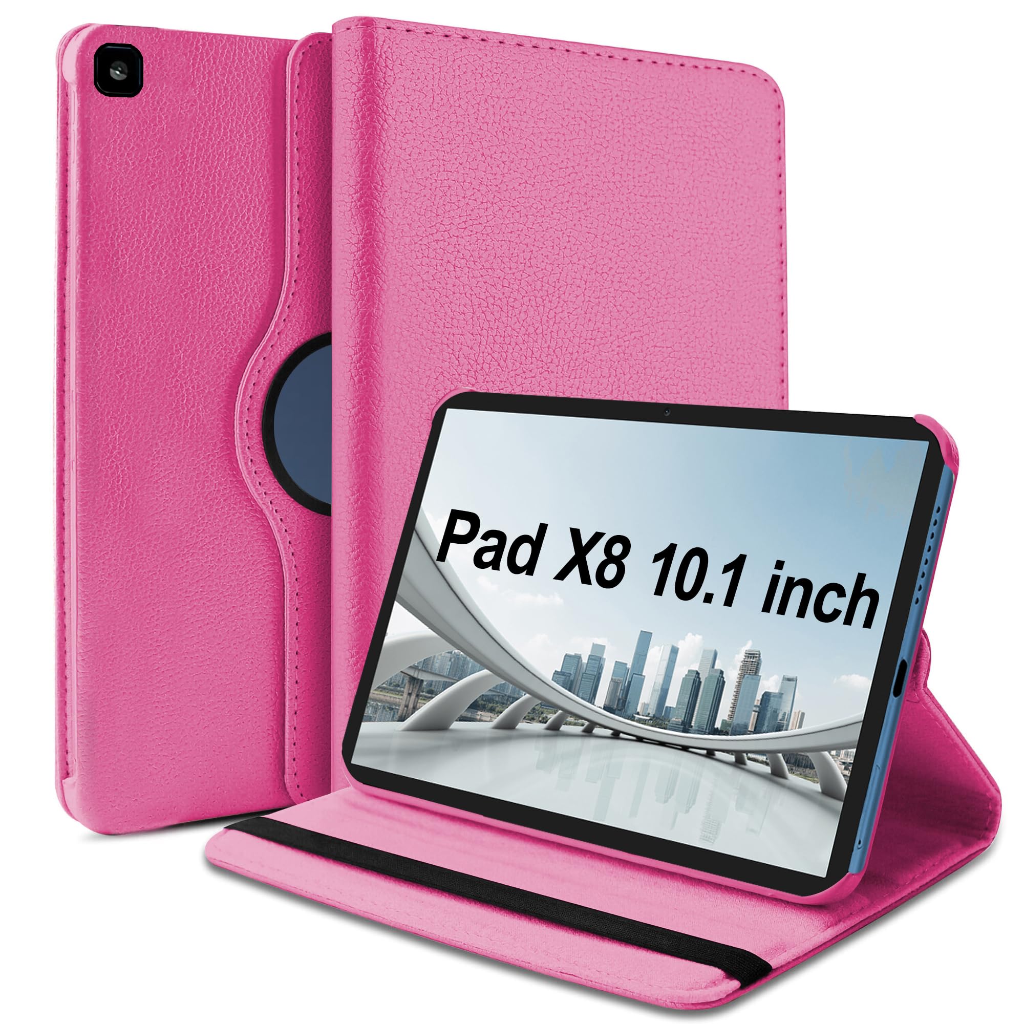 TGK Rotating Cover for Honor Pad X8 10.1 inch (Hot Pink) Leather Flip Case (B0CMJKVZQ9) Amazon Price History, Amazon Price Tracker