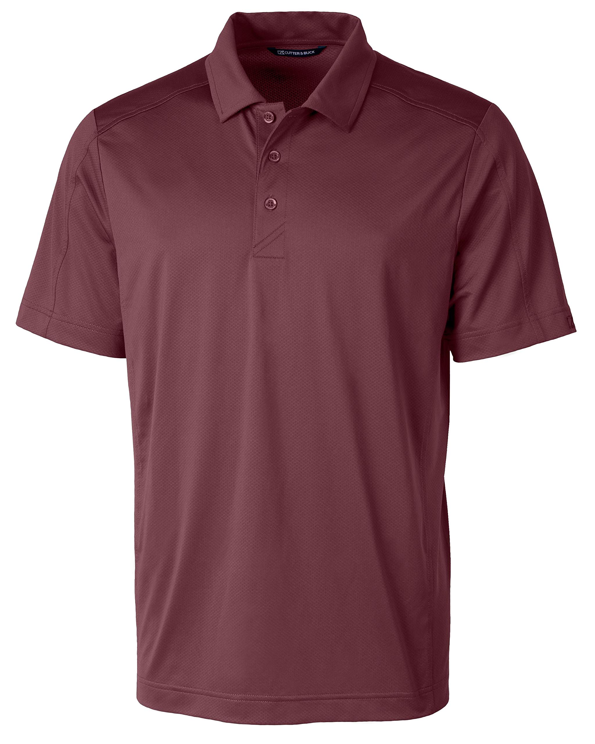 Cutter & Buck Mens Prospect Textured Stretch Mens Big & Tall Polo