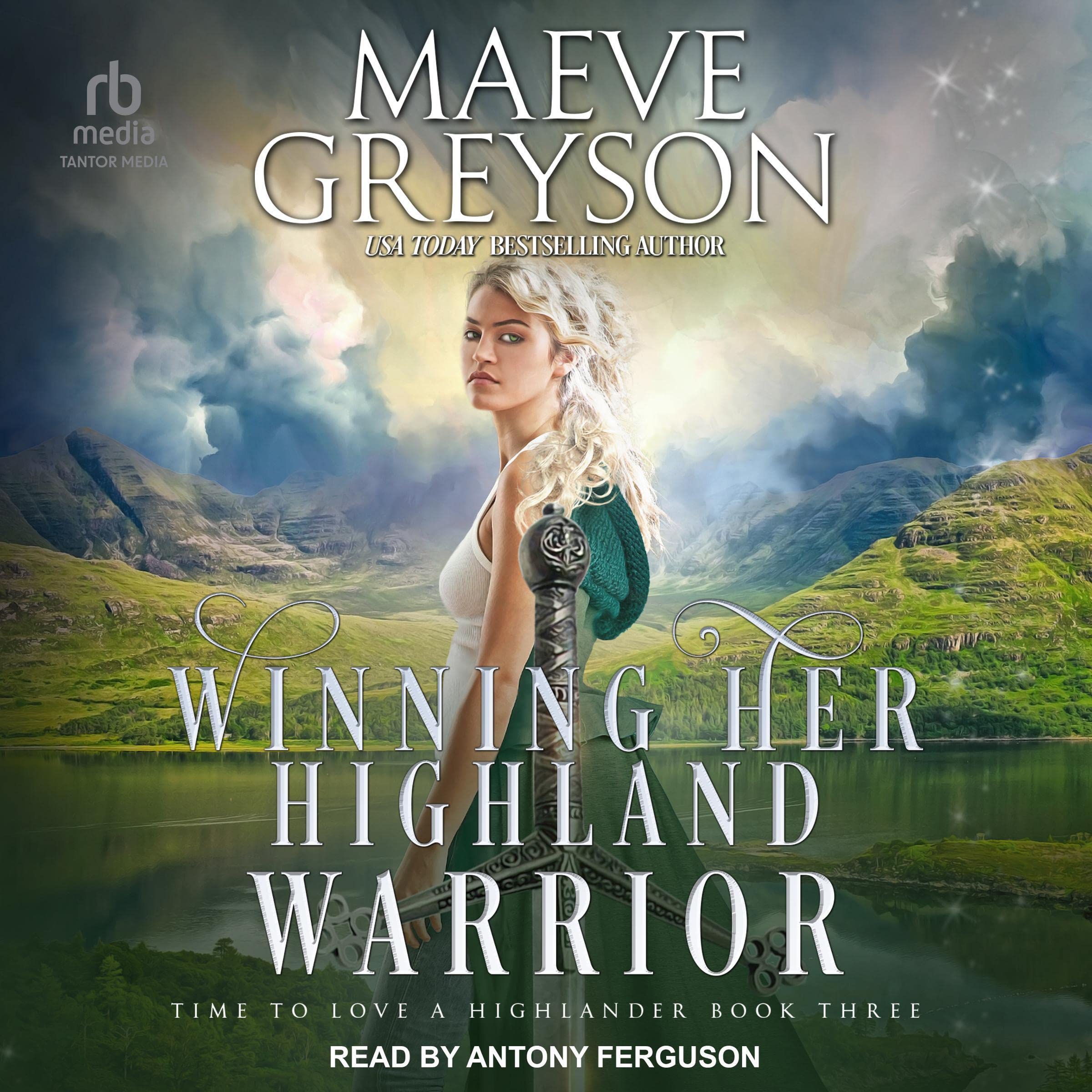 Cover art for Winning Her Highland Warrior