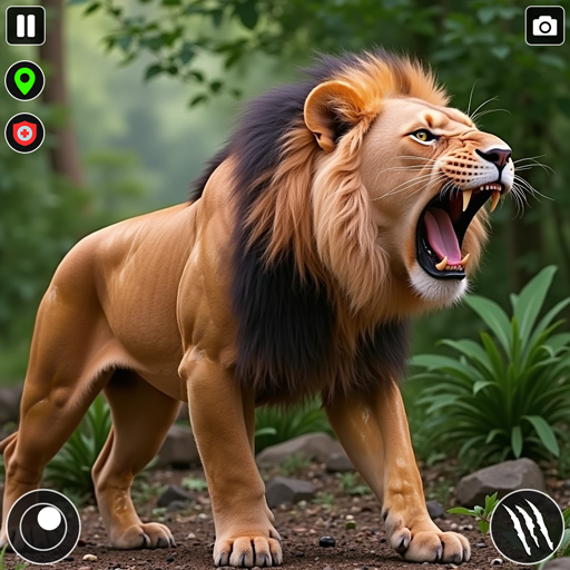 Ultimativer Tier-Löwen-Simulator 3D: Die Wilden Dschungelkönig Spiele 2025