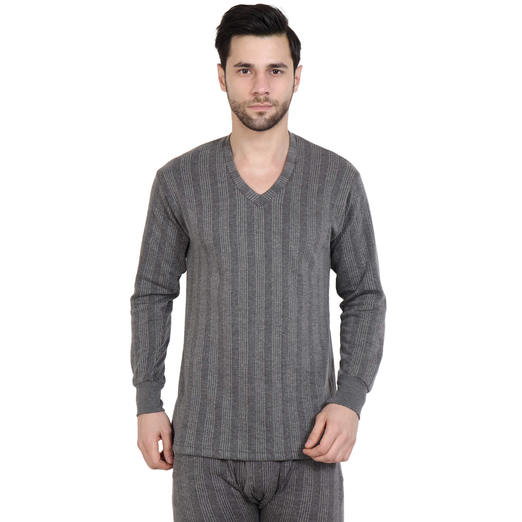 Men Thermal top |Men's Cotton Thermal Top (Vest V Neck)-image-30