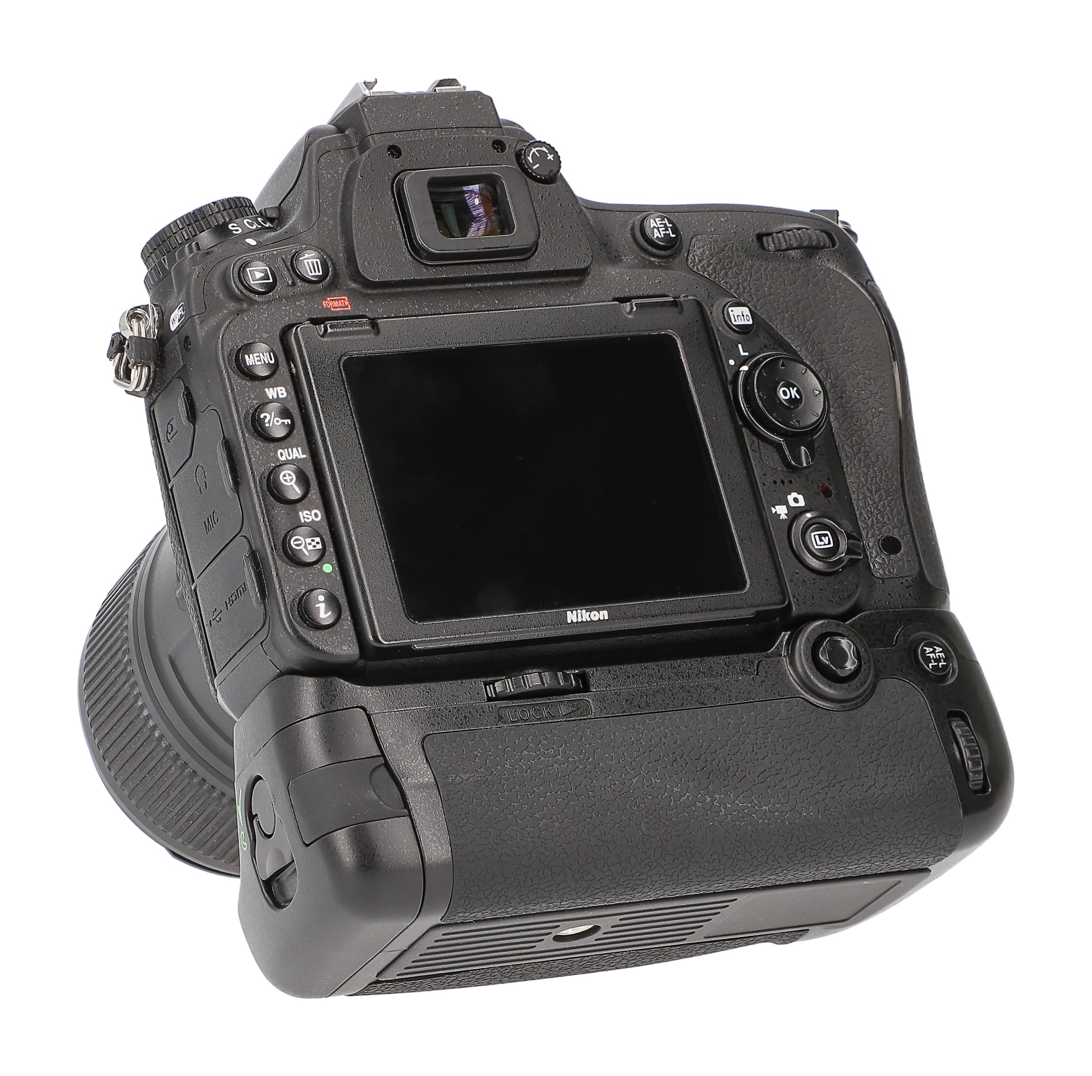 ayex Tirador de batería AX-D750 para Nikon D750 (Similar a MB-D16), 100% compatibilidad, Mango de batería Ideal para fotografiar en Modo Vertical