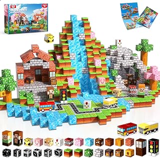 Magnetic Building Blocks - Forest Theme