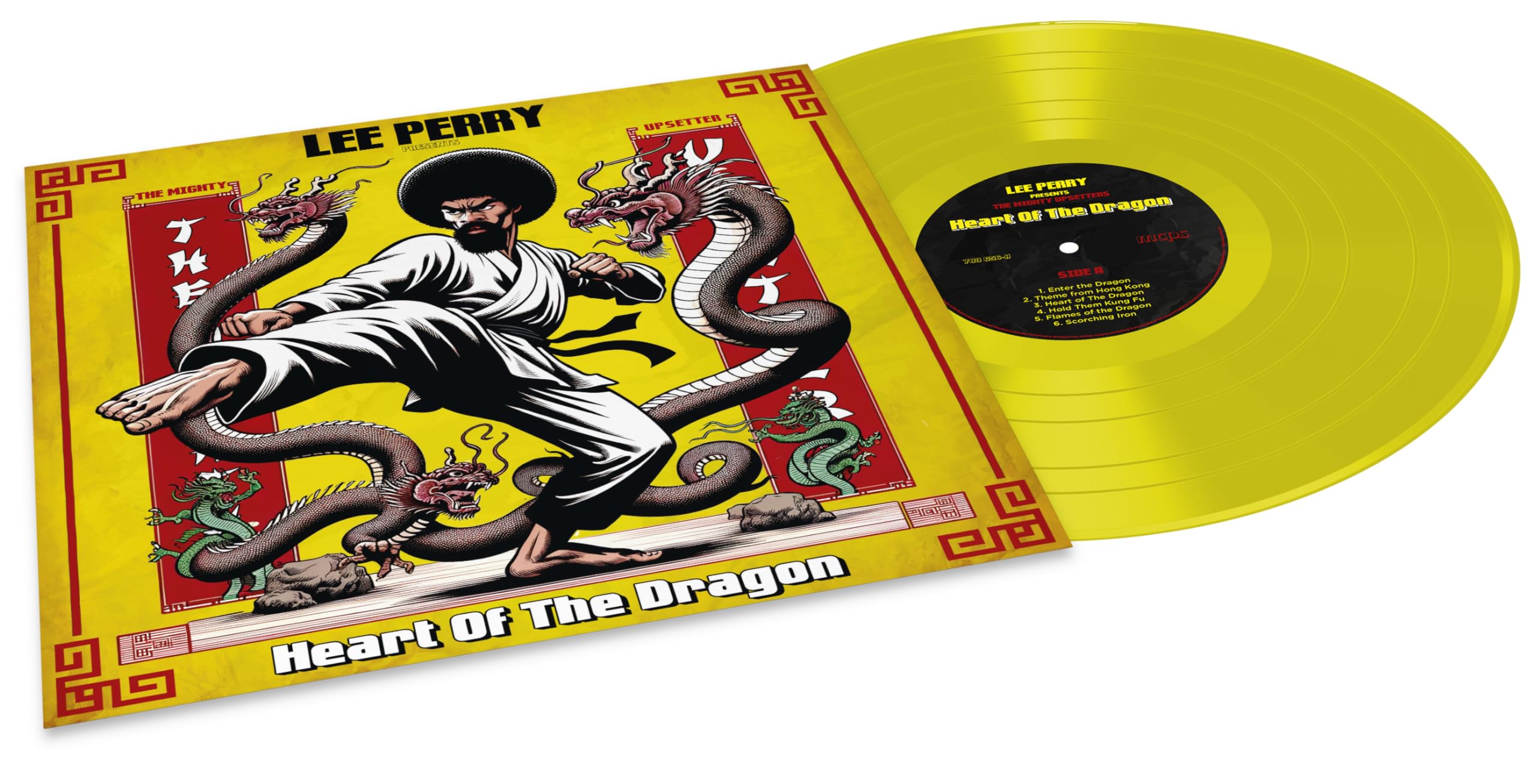 Heart Of The Dragon 30cm Jaune