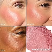 Vista 22 de LAURA GELLER NEW YORK Edición limitada Baked Blush-n-Brighten Marbleized Blush - Skyline Sunset - Color rosa para mejillas