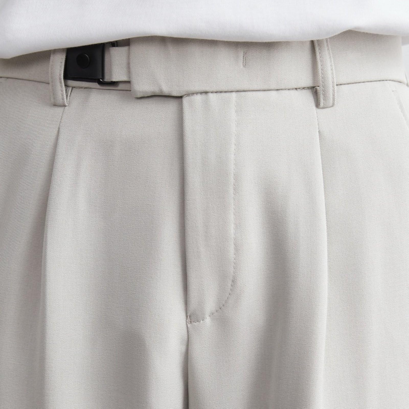 Pantaloni Da Golf Per Uomo Tinta Unita Button Pantaloni Da Sera A Gamba Dritta Primavera Estate Comfort