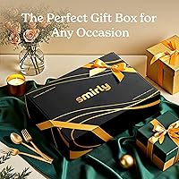 Vista 7 de SMIRLY Tabla de cortar de madera, juego de tablas de cortar de bambú, tabla de cortar y tablas de cortar de madera para cocina, tabla de cortar