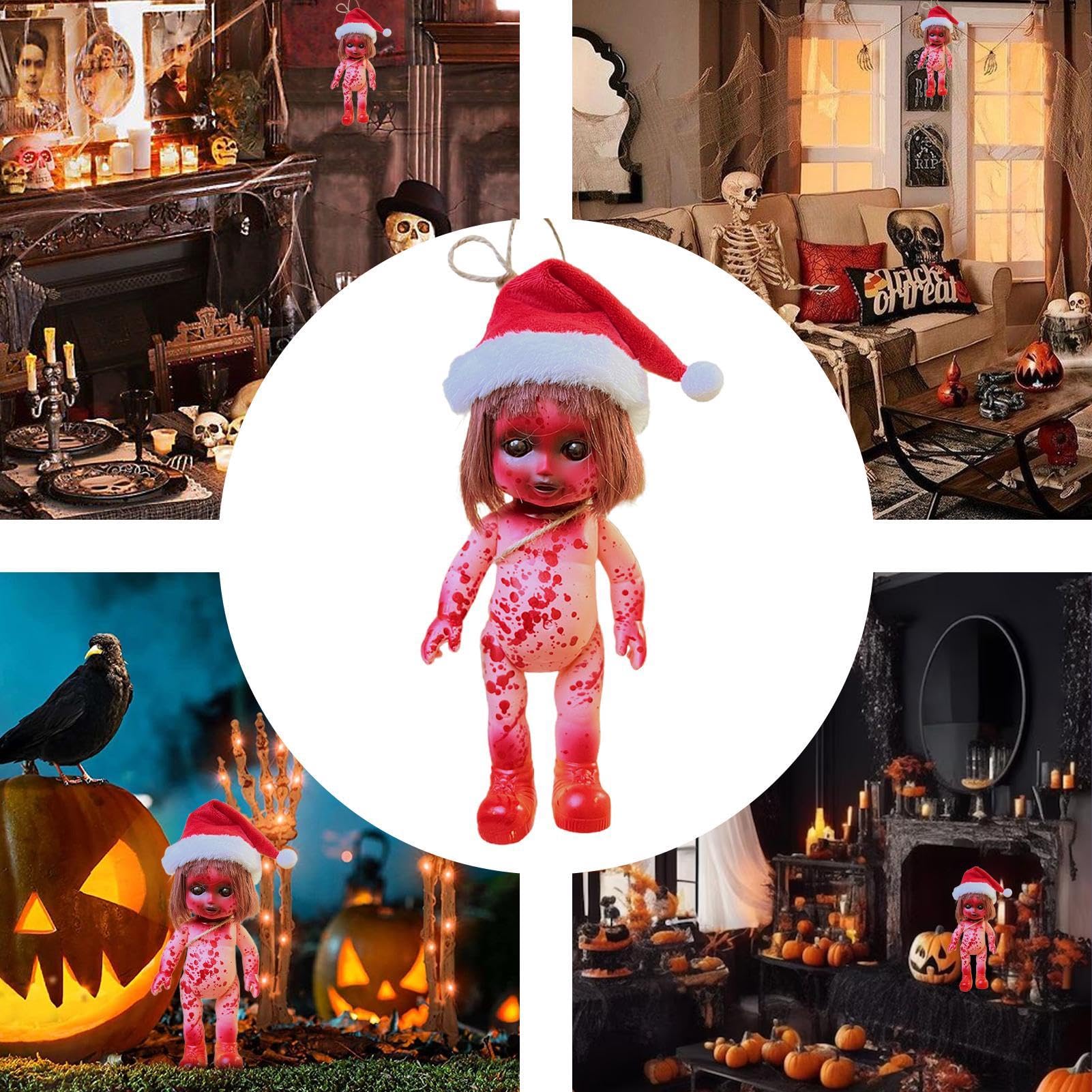 Amazon.co.jp: 生まれ変わるゾンビ人形-恐ろしい幽霊のお化け人形