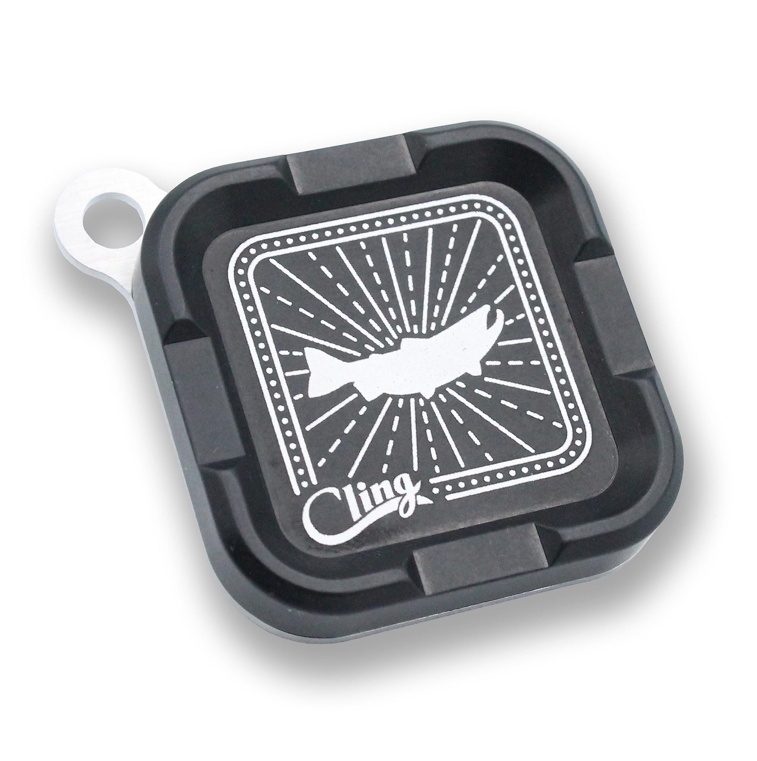 Patch anti-mouches magnétique Mag Grab Mini Noir idéal pour la pêche en rivière