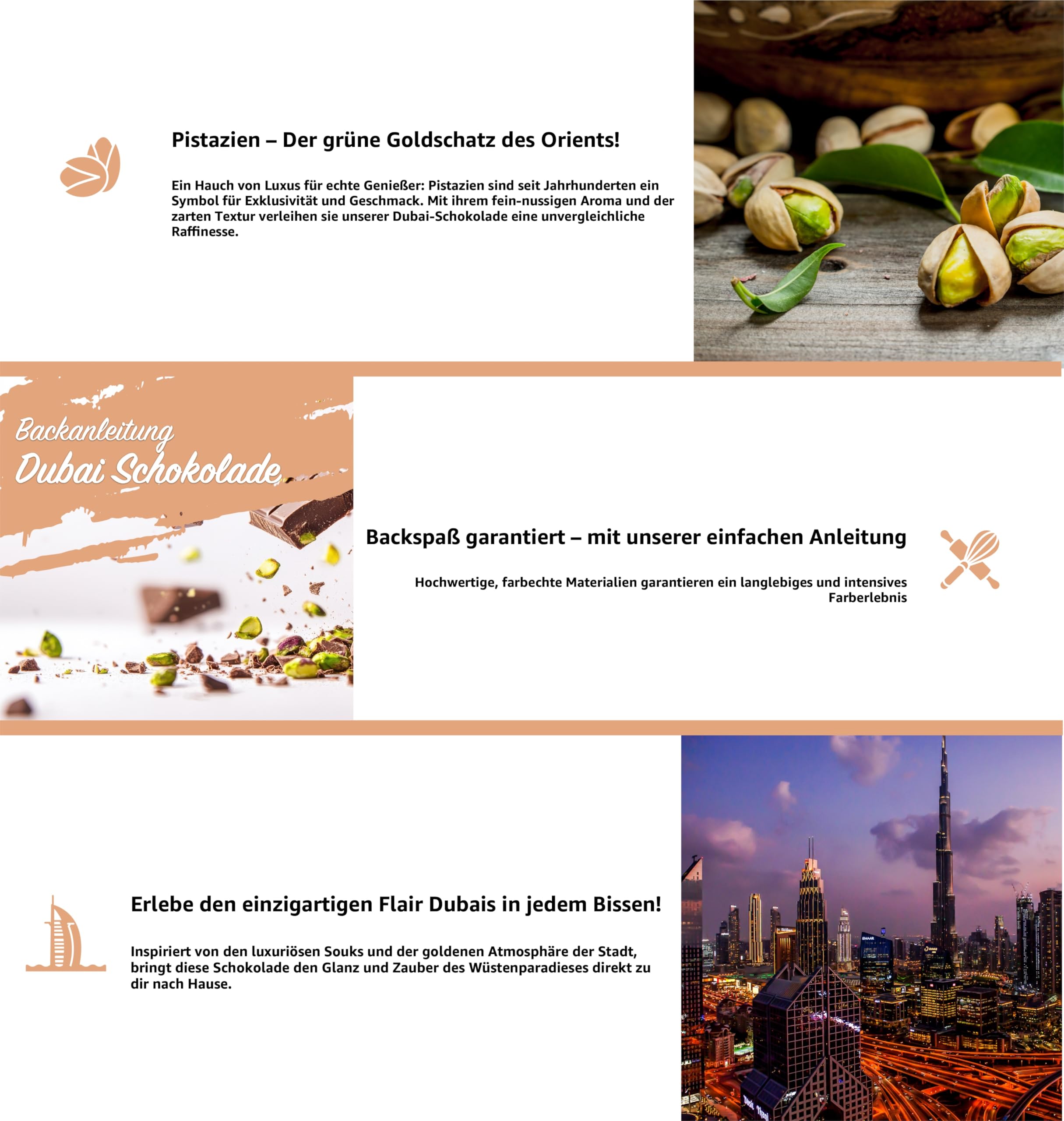 Dubai Chocolate 100g Kadayif Kanufa Pistachio Czekolada Mleczna Arabska Receptura