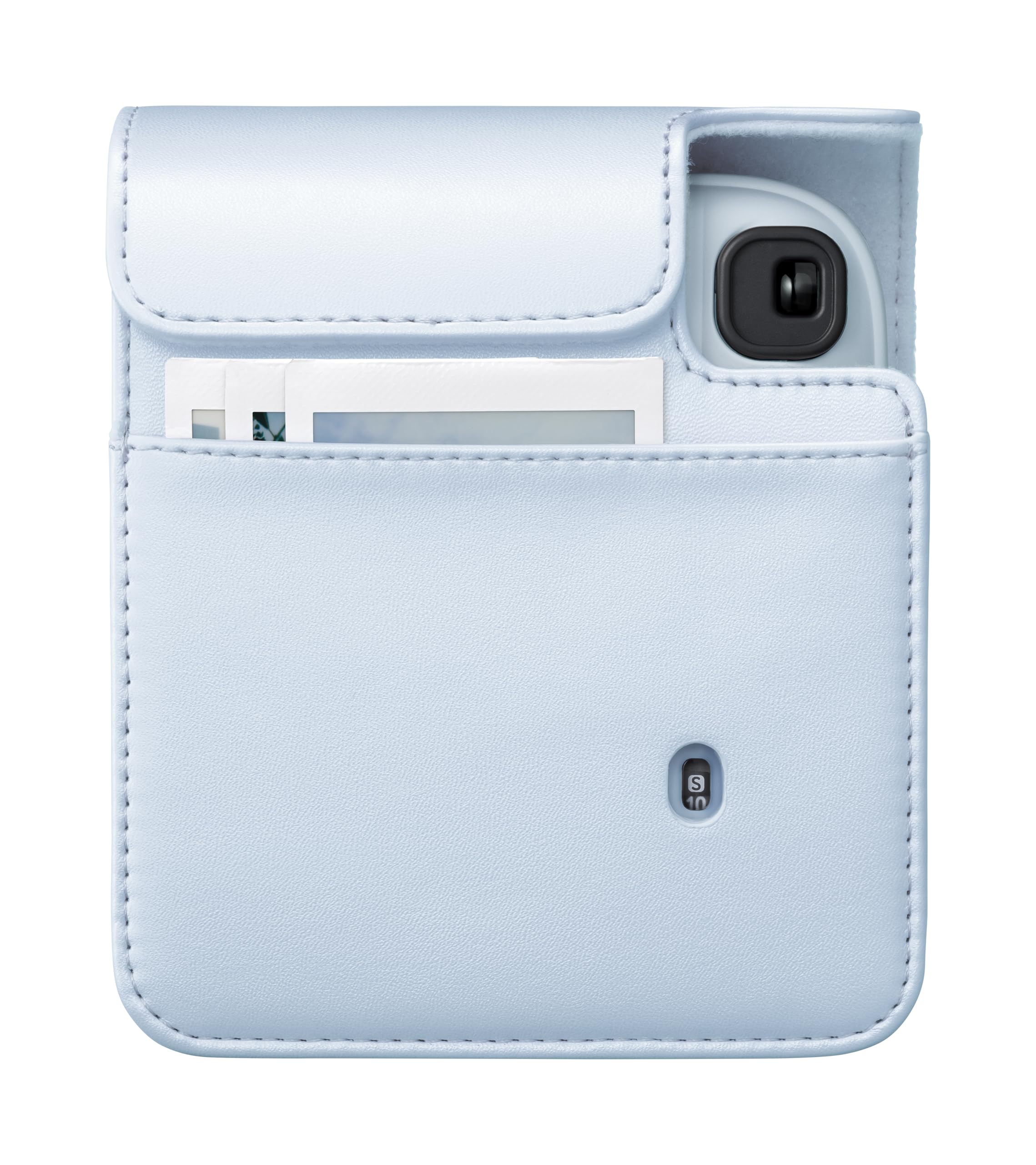 Etui na aparat instax mini 13 z regulowanym paskiem na ramię, kolor Frost Blue