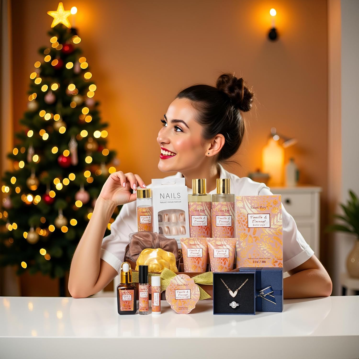 In-Depth Review of the Coconut Vanilla Luxury Skincare Set: Ideal Spa Gift for Women