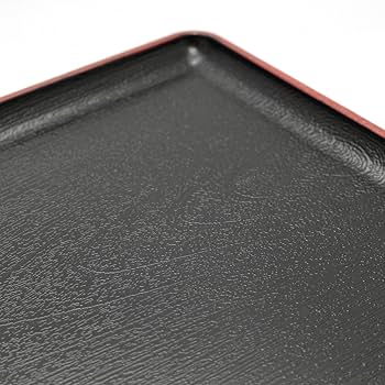 朱黒片身替盆 Amazon｜イシダ(Ishida) 日本製 お盆 えびす 黒天朱 尺4寸