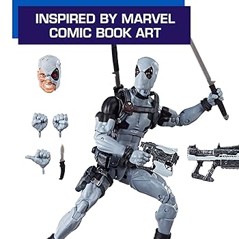 MARVEL LEGENDS デッドプール フィギュア Amazon.com: Marvel Legends Series Deadpool, Deadpool 2 Adult