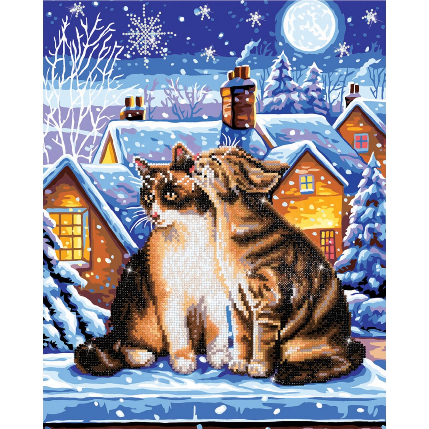 Needleart World DD9.012 - Kit creativo in resina, multicolore, 40 x 50 cm