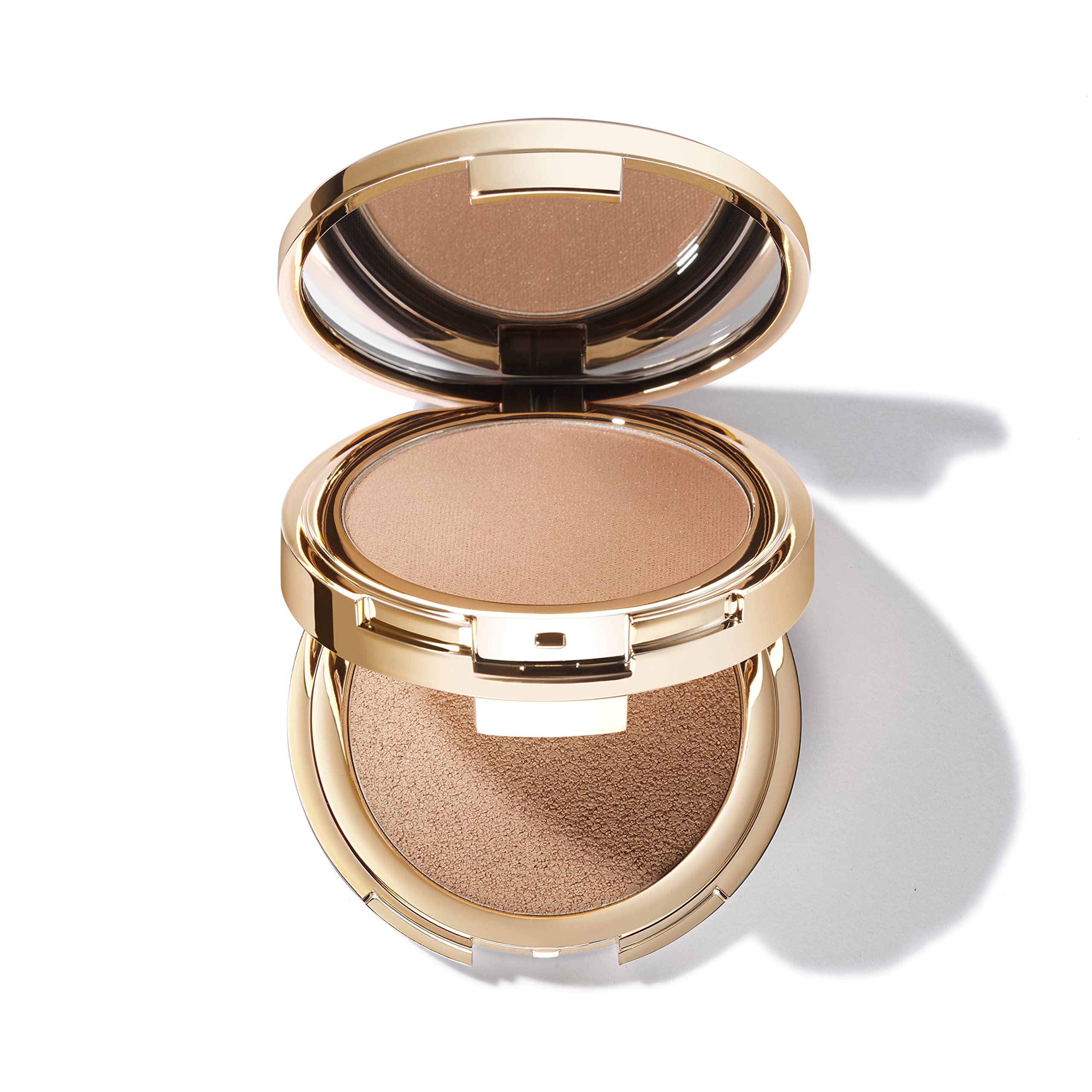 ICONIC London Precision Duo Contour Pots | For Sculpting Cheek Bones | Ultra-Fine Powder for a Natural Look | Vegan & Cruelty Free | Light-Shadow