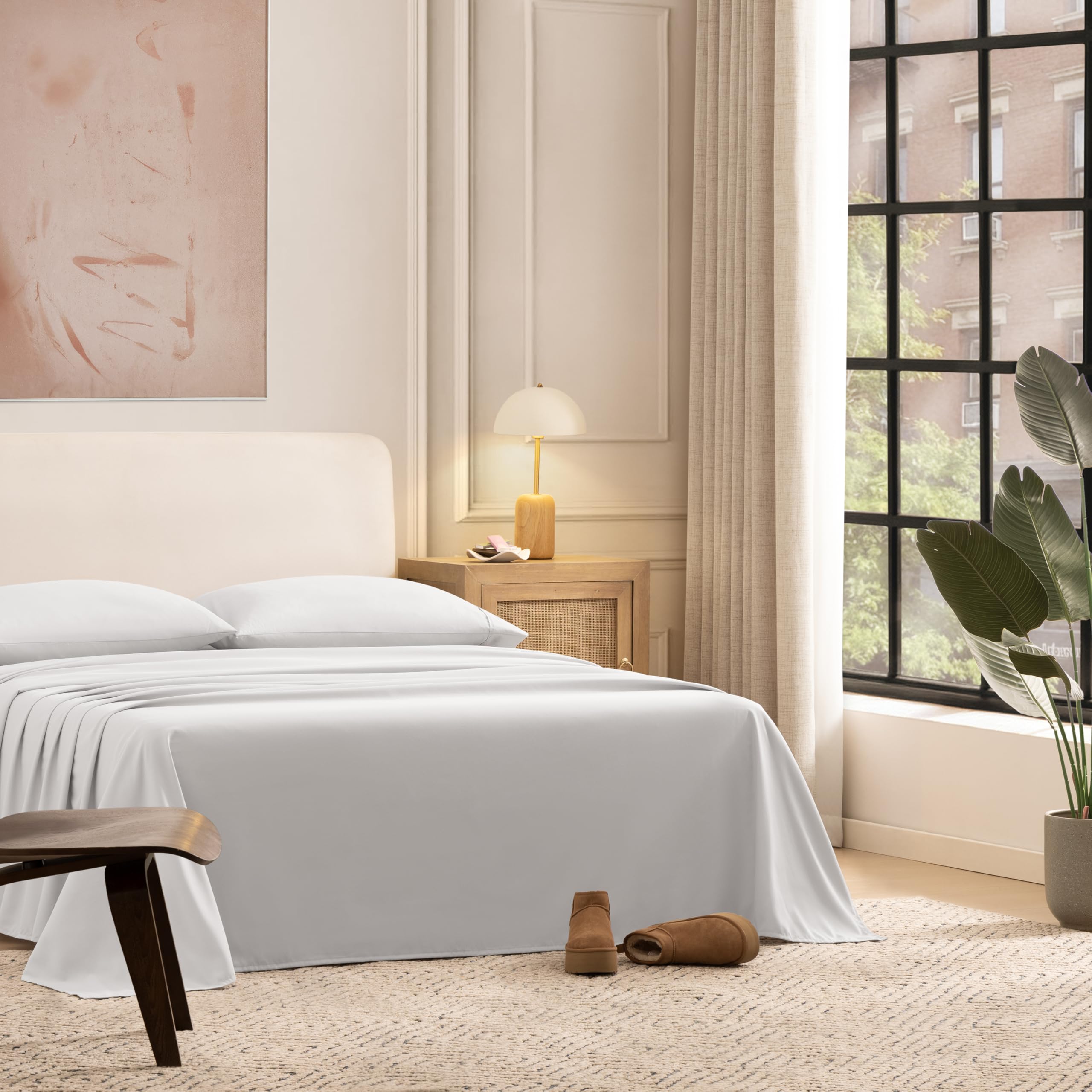 Amazon.com: UGG Hedi Full Sheet Set 4-Piece Luxury Cooling Sheets