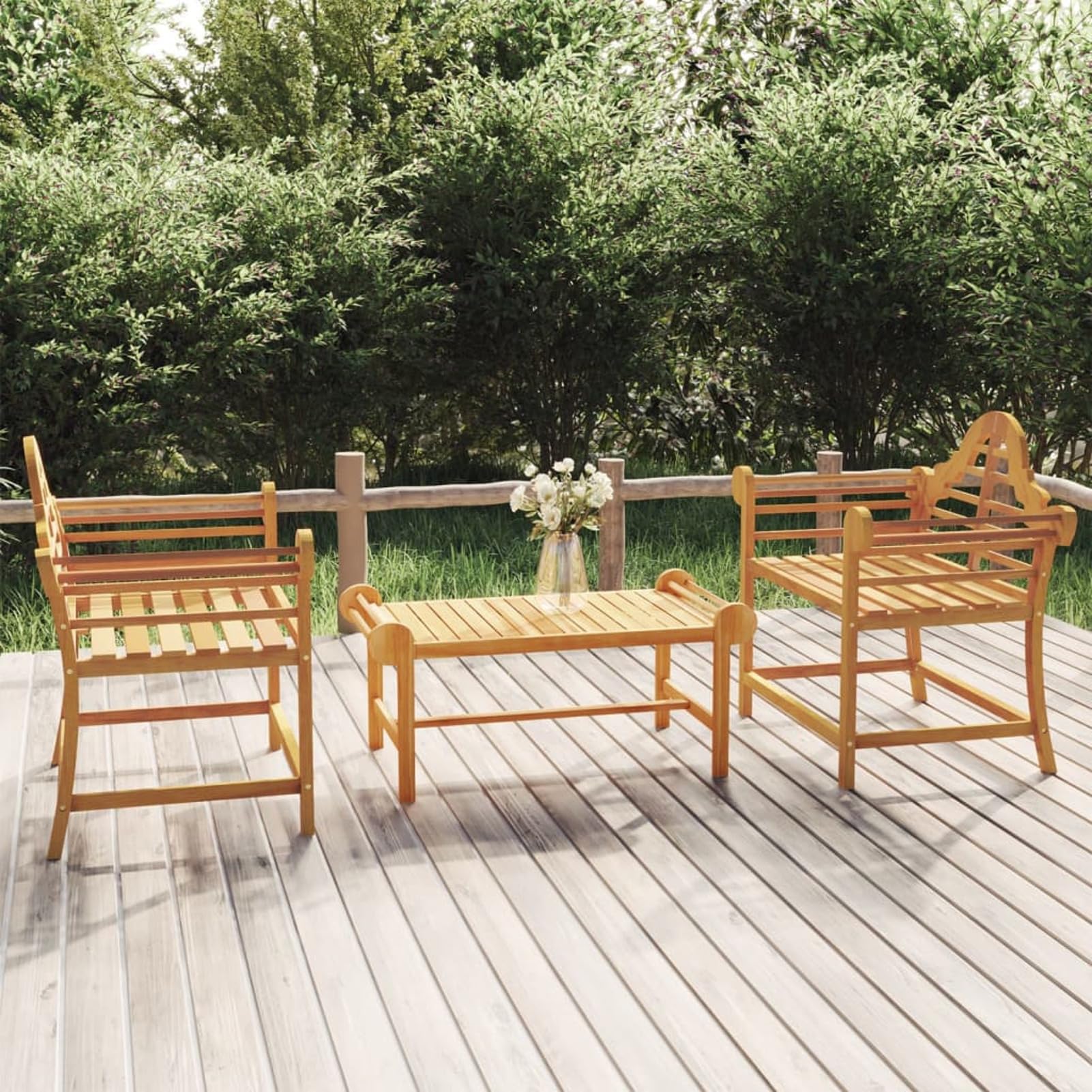 319151 Sedie da Giardino 2 pz 91x62x94 cm in Legno Massello di Teak Testata in Legno,Testata Letto Matrimoniale Muebles Dormitorio Spalliera Letto Testiere per Letto Matrimoniale