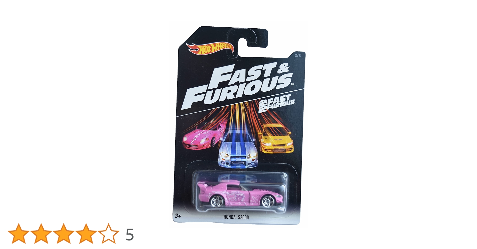 Hot Wheels Carro Honda S2000 Escala 1:64 Velozes e Furiosos