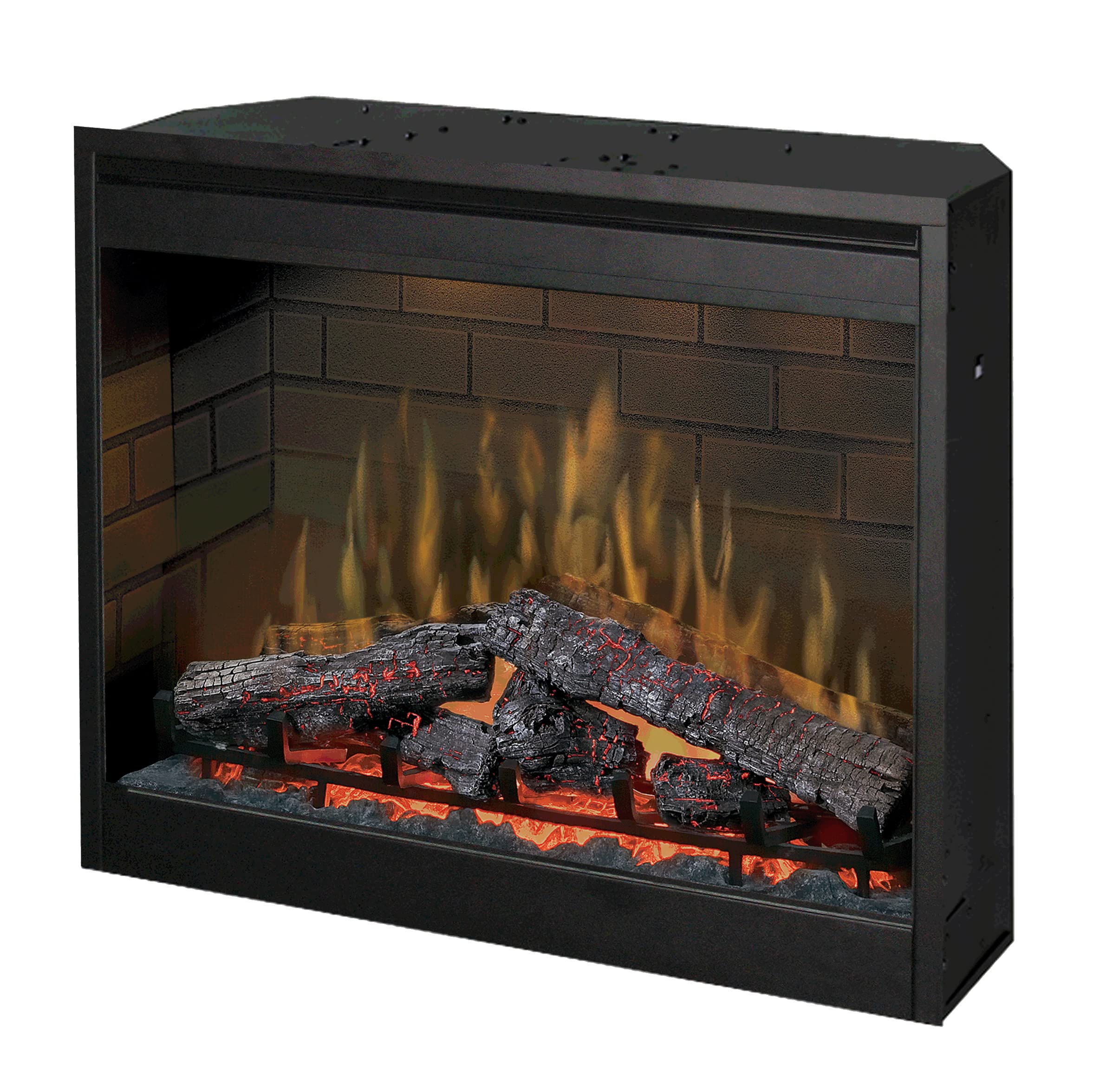 DIMPLEX NORTH AMERICA DF3015 Electric Fireplace, Black, 30"