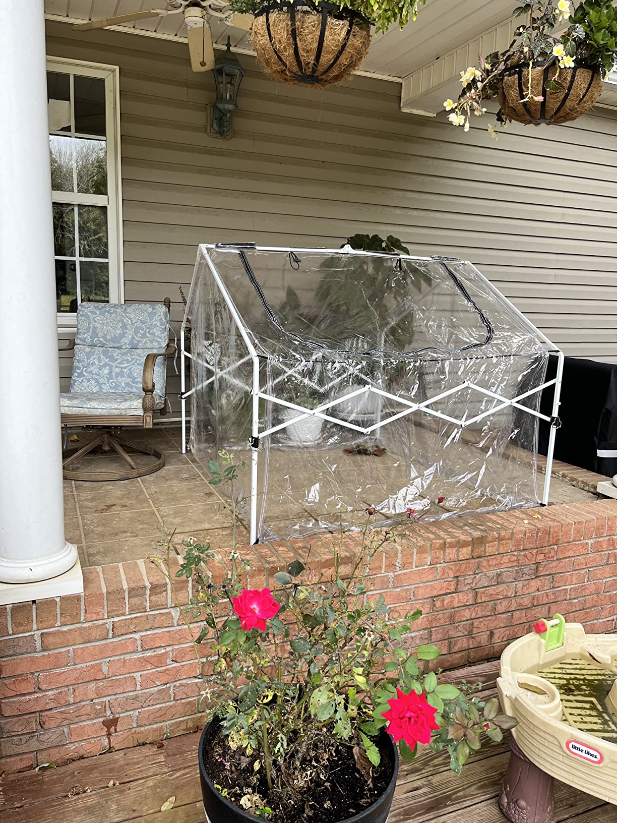 20/mo Finance ADVN Design First Frost 9.5' x 5' Extra Large Instant