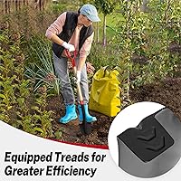 Vista 3 de Nohovu Pala para Excavar, Pala Resistente con Mango en D, Pala de Zanja para Jardinería, 45 Pulgadas