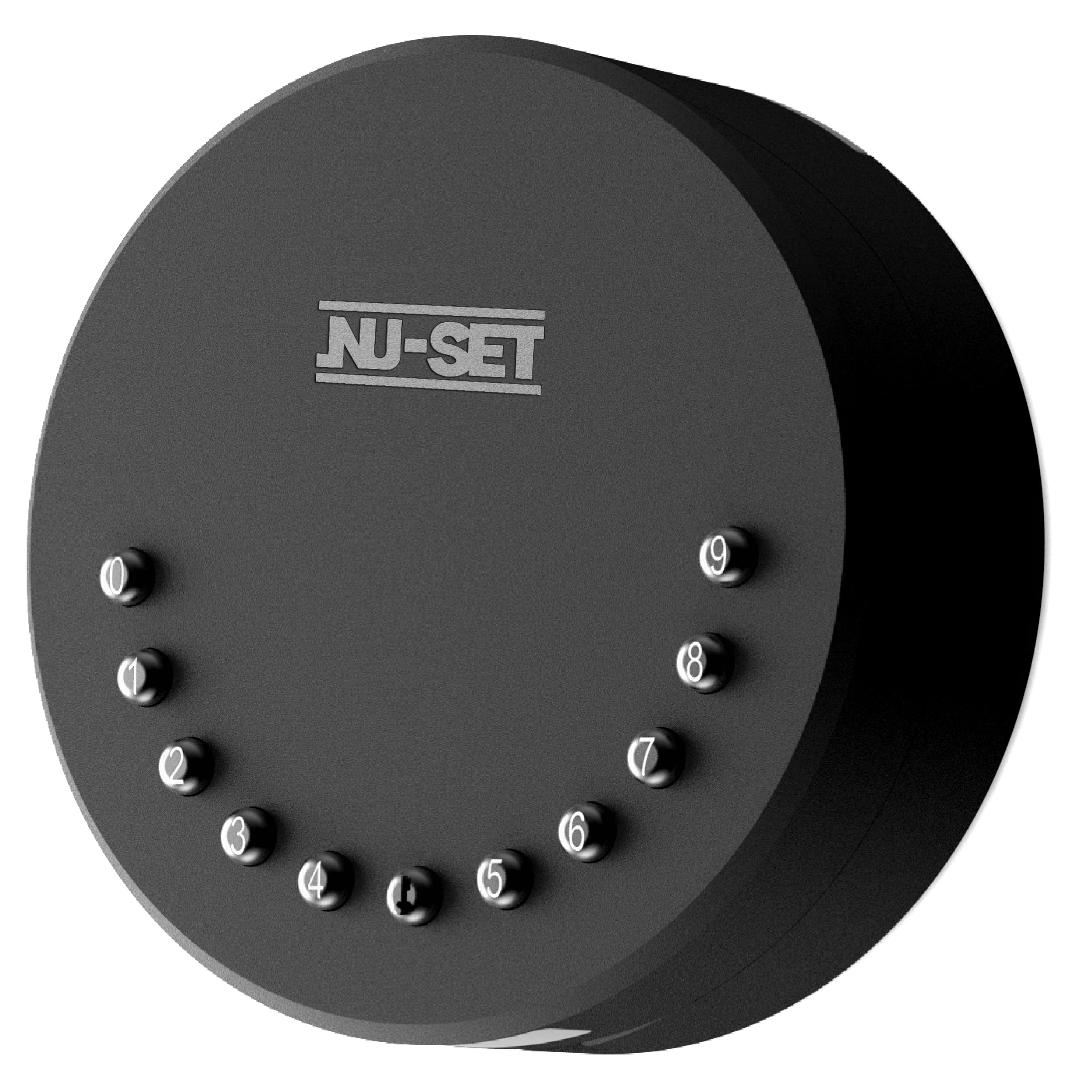 NU-SET Smart-Box Series | Electronic Combination Lockbox, Smart Key Storage Box, Wall Mount, Black
