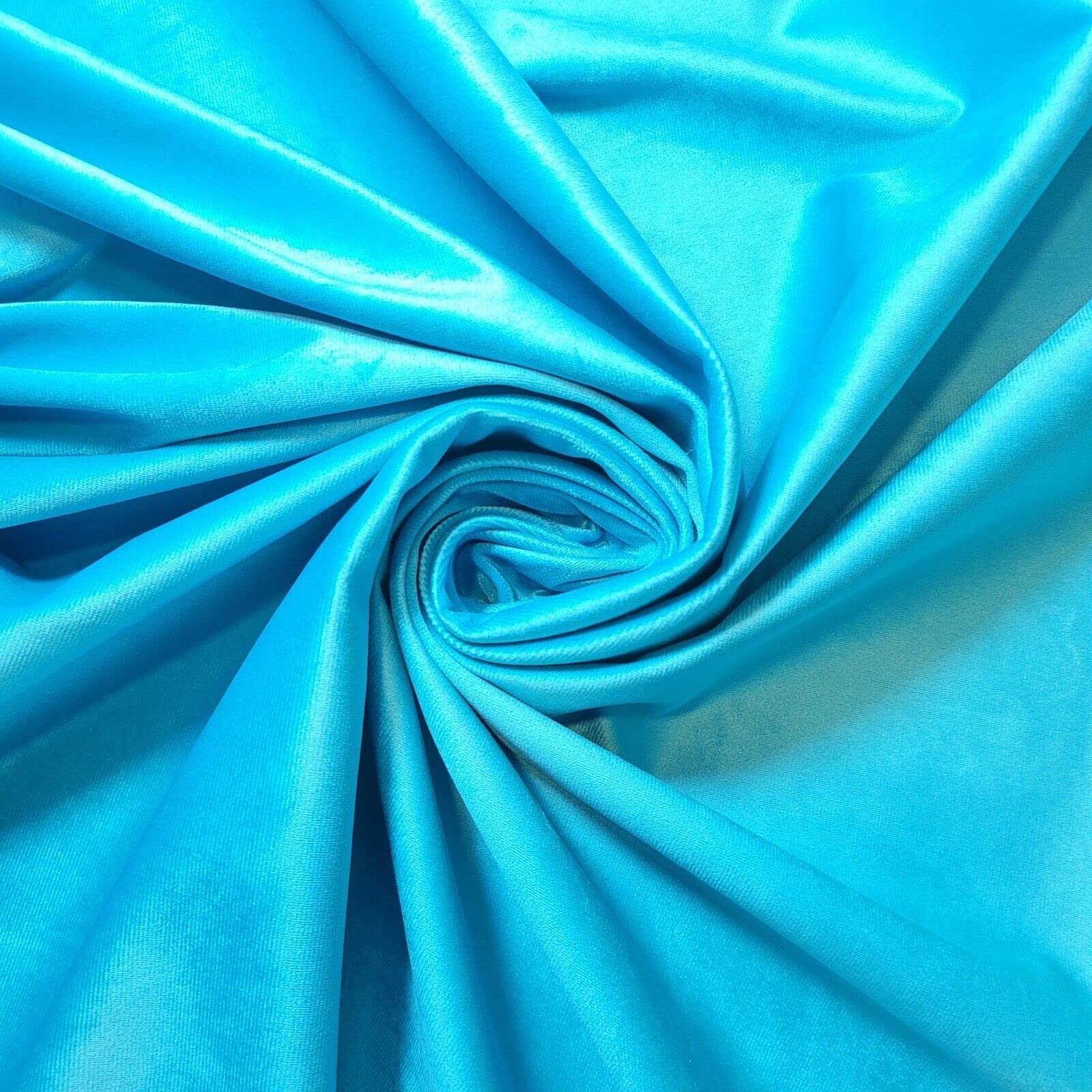 58" (150 cm) Wide Faux Plush Velvet Fabric for Upholstery & Curtains