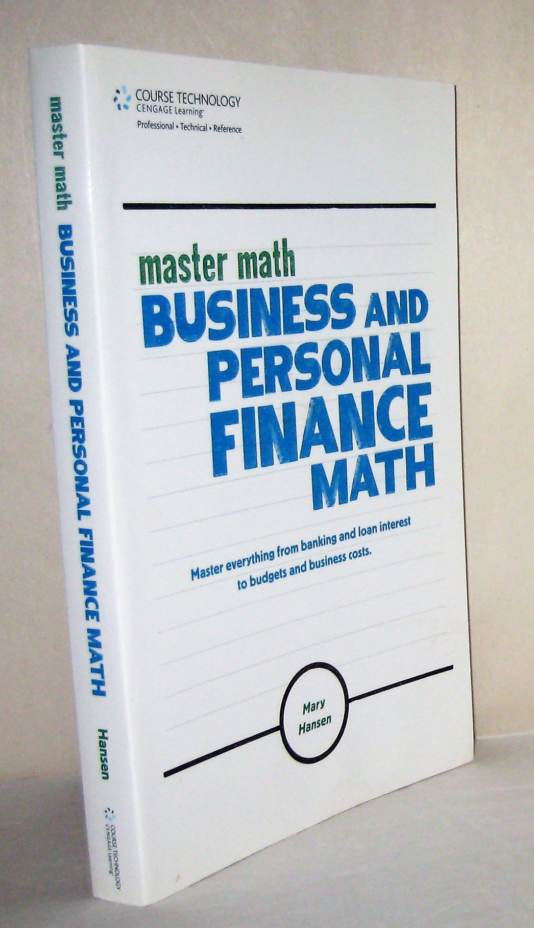 Buy Master Math: Business and Personal Finance Math — BookShops.in