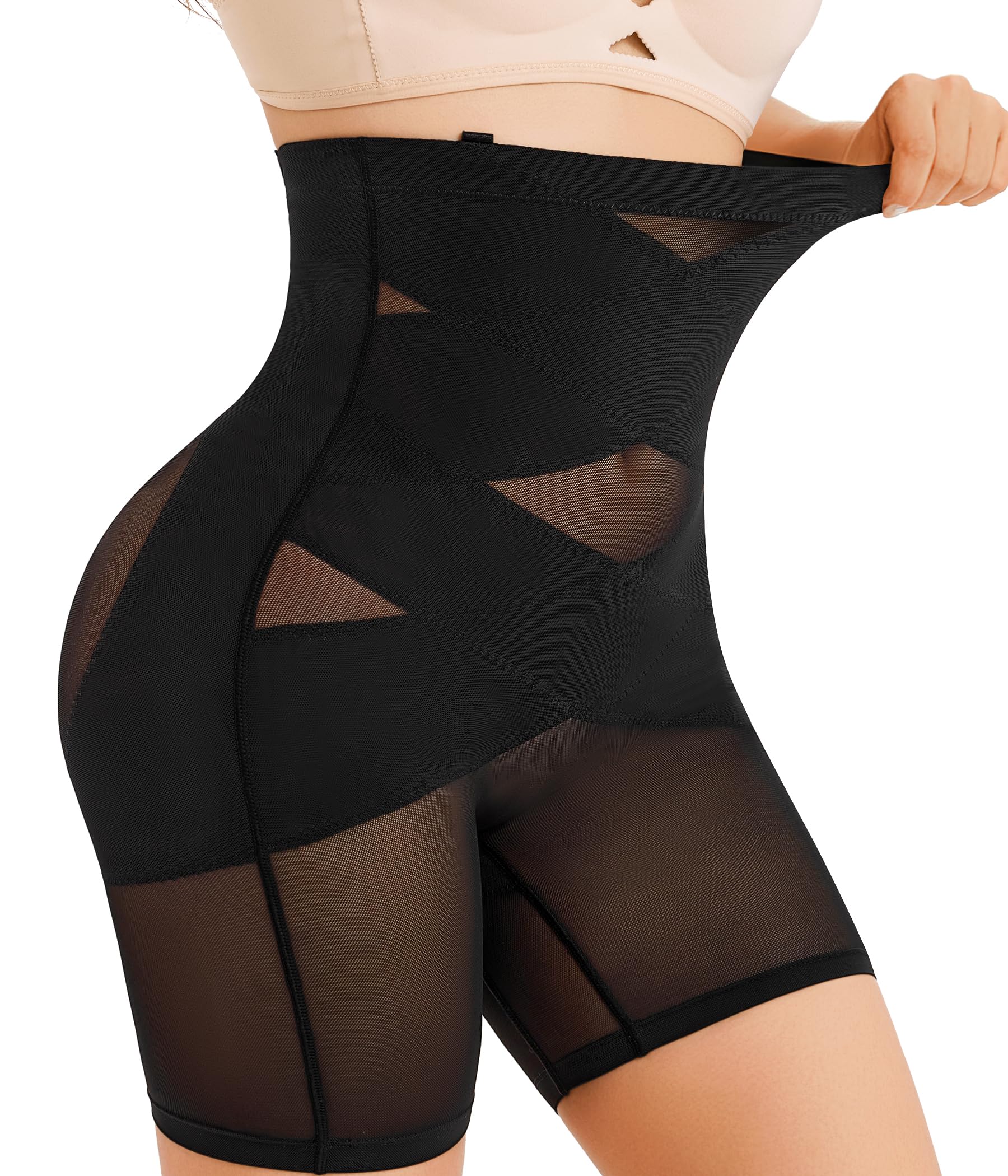 Tummy Control Shapewear for Women Faja Body Shaper High Waisted Underwear Panties Waist Trainer