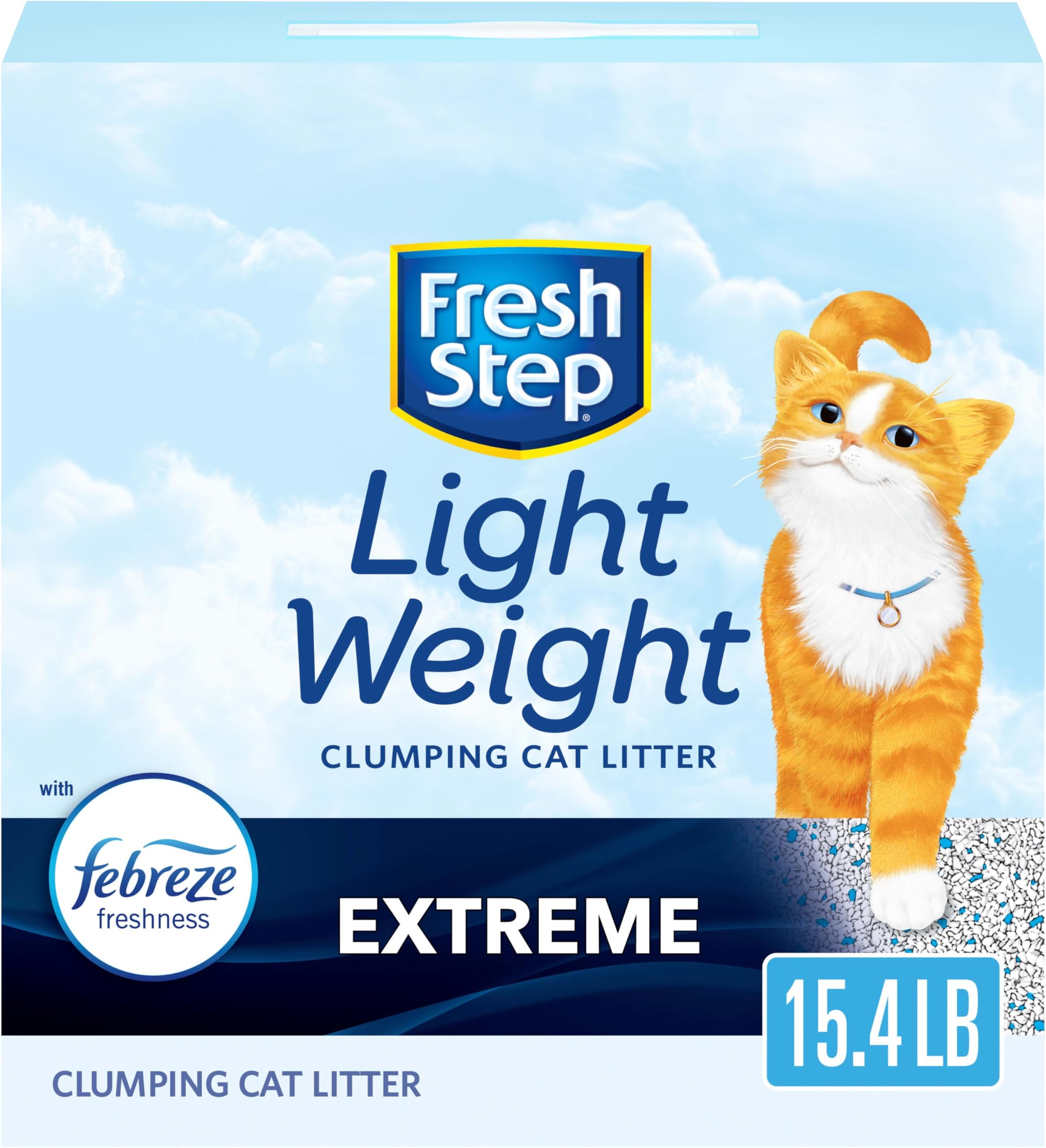 Fresh Step Simply Unscented Cat Litter, Free from