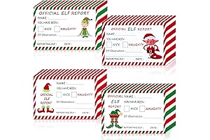 Elf on the Shelf Welcome Letter 100 Pcs Official